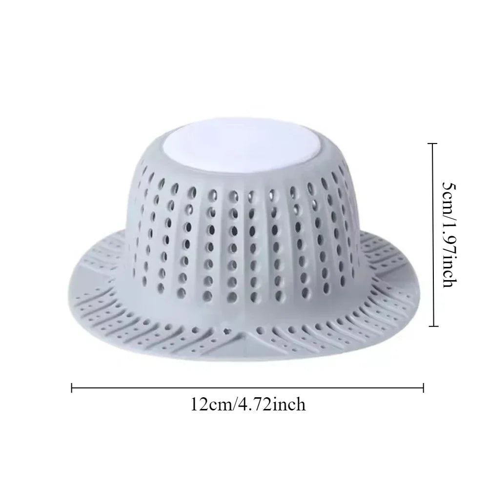 Hair Drain Catcher Collapsible Drain Protector For Bathtub Sink Shower Drains Spring Cleaning 2026 Keeps Drains Clear