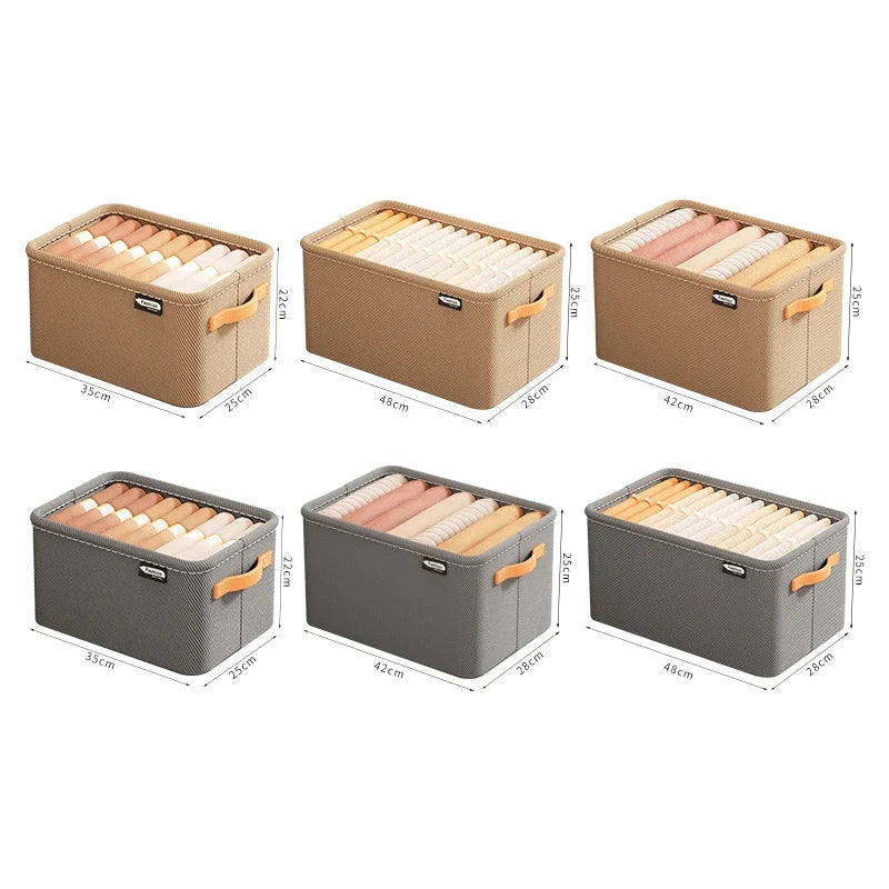 Collapsible Clothing Organizer - Household Organizers for Pants & Clothes Storage