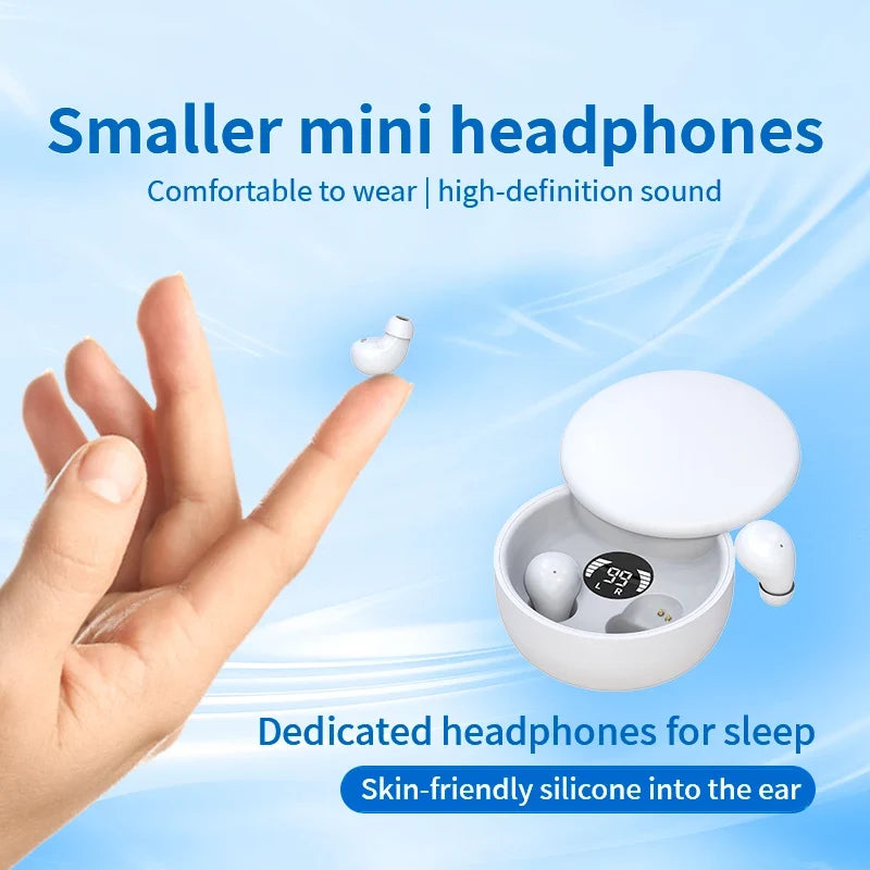 Cordless Earbuds Travel-Friendly In Ear Design Bluetooth 5 Long Battery Life Sleep and Sports Back to School 2026 Gift