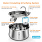 Steel Stainless Cat Water Fountain 4L - Automatic Multi-Layer Filtration Pet Drinking Dispenser