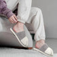 Plush, cozy women's slippers - cat paw design, memory foam insole, indoor winter lounging