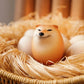 Plush Squeeze Shiba Inu Egg Shape Desk Decor - Fun Household Office Gift, Stress Relief Ornament