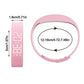 LED Digital Alarm Clock Bracelet Wristband Pedometer Water-Resistant Vibrating Alarm Summer 2026 Gift