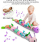 Plush Giraffe Baby Rattle Hanging Plush Newborn Sensory Toys