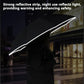Fully Automatic Folding Water-Resistant Umbrella with LED Flashlight and UV Sunshade for Rain and Wind Resistance