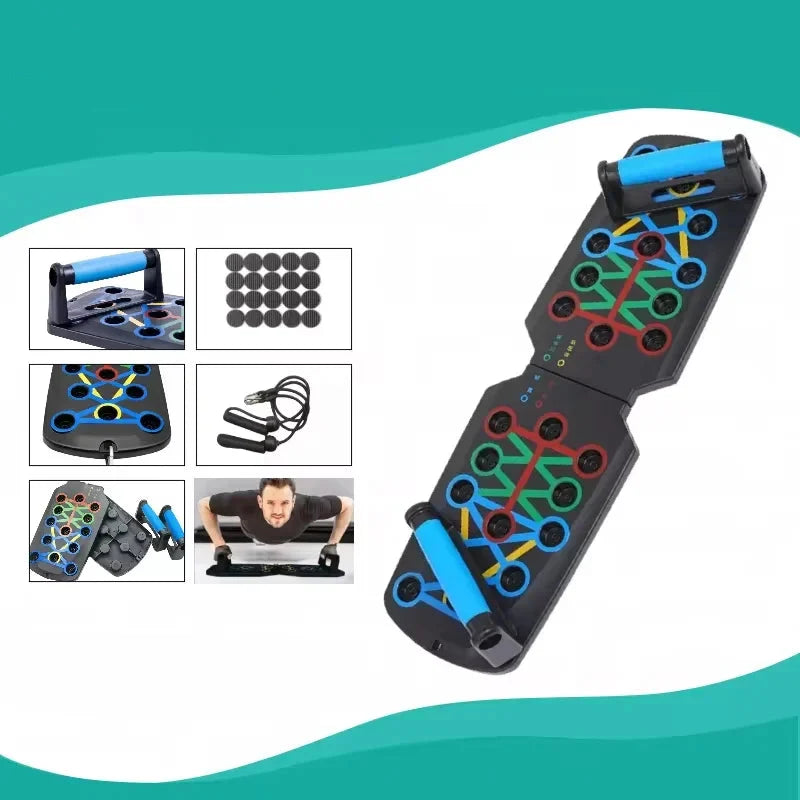 Push Up Board Foldable 28 Modes Household Workout Trainer