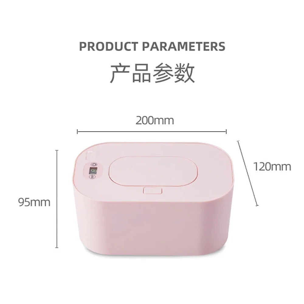 Baby Wipe Warmer Mini Wipe Warmer Dispenser Travel-Friendly Household Car Nursery Essential Fall 2025 Warm Hygienic Wipes