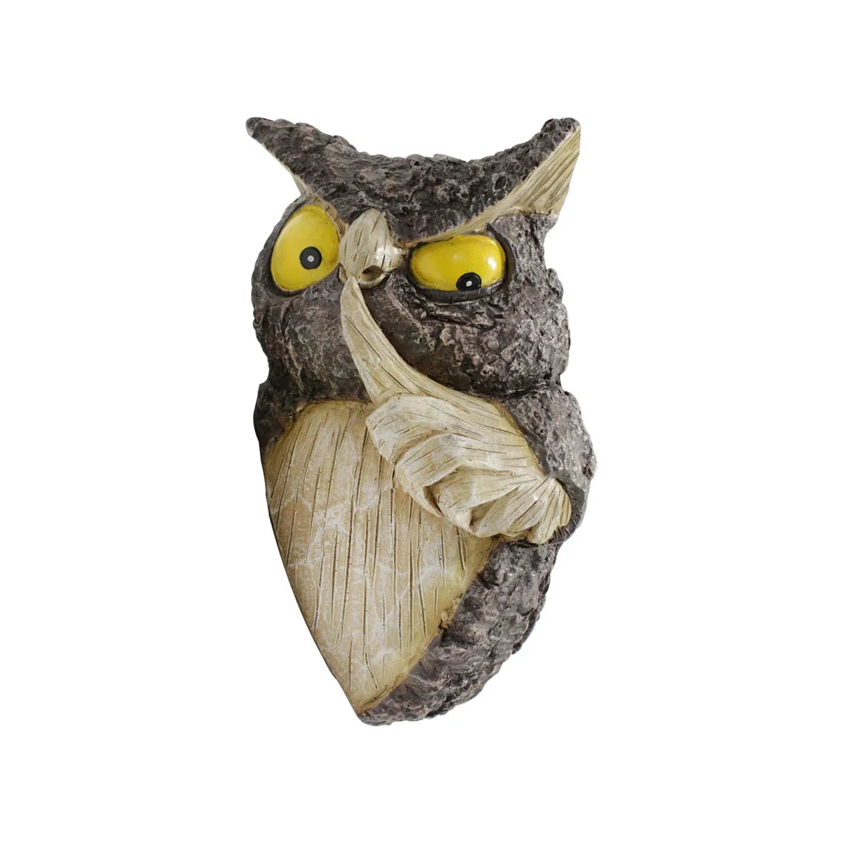 Tree Owl Hanging Ornament Resin Hide And Seek Owl Garden Decor For Yard And Patio Fall 2026 Trend Gift