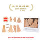 Beech Wood Train Track Kit - DIY Assembly Toy for Kids Eco-Friendly