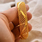 Gold Plated Bangles Deluxe Arabic Wedding Bracelet