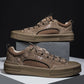 Sturdy men's outdoor sneakers - anti-slip wear-resistant fabric upper, for hiking and casual everyday