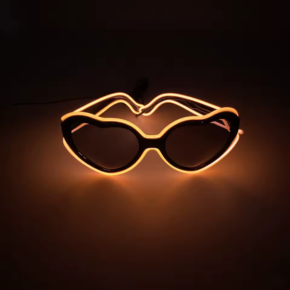 Light 1PC Up LED Glasses Neon Sunglasses for Parties Kids Adults