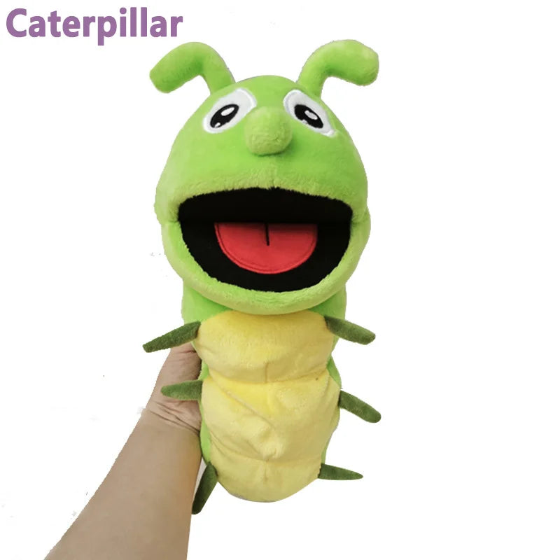 Finger Puppets Insect Plush Hand Puppet Kit Kids Educational Cotton Plush Bug Characters Back To School 2025 Gift