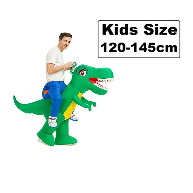 Alien Halloween Inflatable Costume for Kids & Adults - Funny Cosplay Suit for Parties