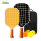 Pickleball Paddle Kit for Family, Sturdy Glass Fiber with 13mm PP Core, Light Outdoor Pickleball Equipment