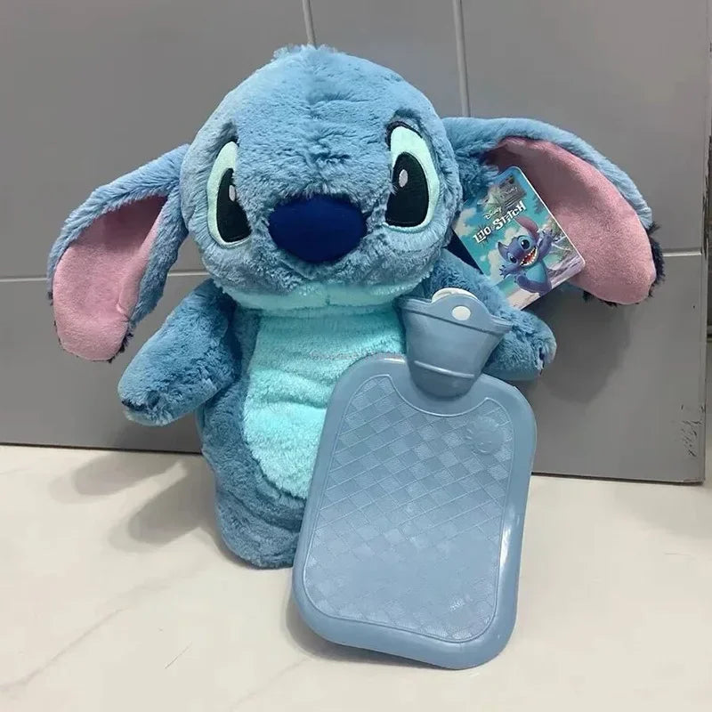 Winter Hand Warmer Gift for Women – Stitch Extra Large Plush Hot Water Bottle