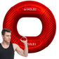 Grip Strengthener Ring Silicone Finger Trainer for Hand Muscles, Travel-Friendly Household Fitness Accessory, 6 Weight Variants