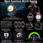 GPS Smartwatch 5ATM Water-Resistant Rugged Military Outdoor Watch Fall 2025 Offline Maps All-Day Battery