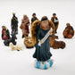 Nativity Kit 11-Piece Resin Christmas Ornaments Manger Scene Catholic Figurines Decor Holiday 2025 Gift
