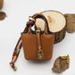 Free 1+1 Birkin Inspired Mini Hand Bag - Basket Bag Charm