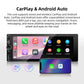 Car Stereo 6.86 Inch Touchscreen Universal MP5 Head Unit Fall 2025 Cordless CarPlay Android Auto