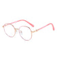 Anti Blue Light Glasses For Kids Timeless Metal Frame Eyewear Back To School 2026 Eye Protection