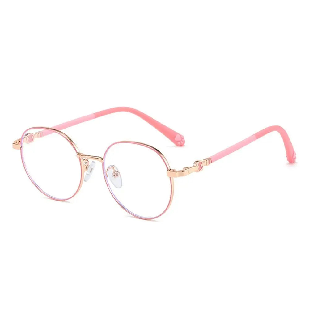 Anti Blue Light Glasses For Kids Timeless Metal Frame Eyewear Back To School 2026 Eye Protection