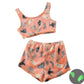 Plush Womens Pajama Kit - Sleeveless Crop, Velvet Homewear