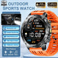 1.7 Inch AMOLED, Fall 2025 Trend, 1000mAh Battery, IP69K Water-Resistant, Bluetooth Calling – Smartwatch Rugged Outdoor GPS