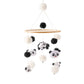 Mobile Baby Wooden Crib Hanging Toy Newborn Nursery Fall 2025 Soothing Music Developmental Gift