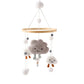 Mobile Baby Wooden Crib Hanging Toy Newborn Nursery Fall 2025 Soothing Music Developmental Gift