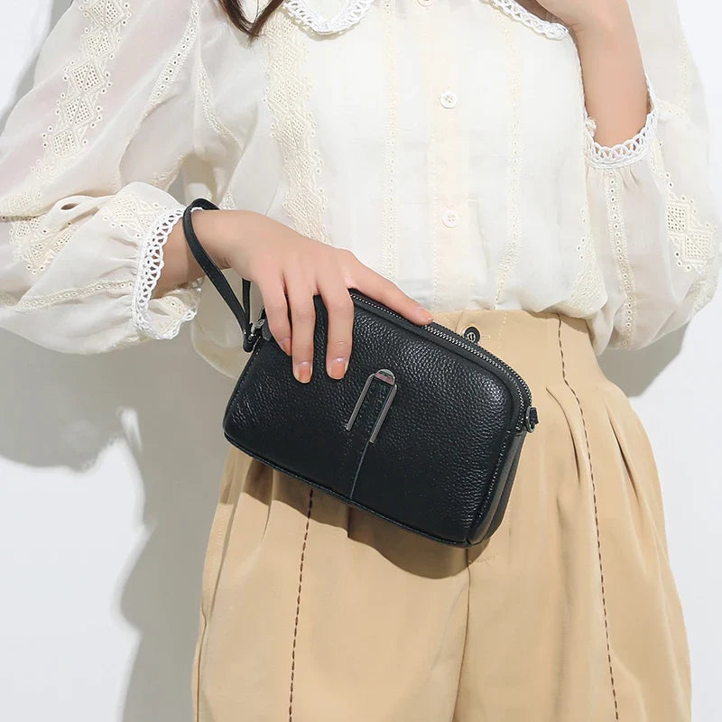 Genuine Leather Bag Crossbody Handbag For Women Fall 2026 Deluxe Clutch Phone Bag Gift Idea