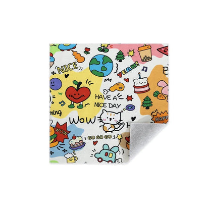 Magic Cloth Makeup Bag - Travel-Friendly Camera Lens Wrapping Storage, Self-adhesive Organizing Bag