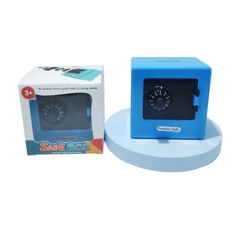 Mini Bank Money Box Retro ATM - Automated Cash Saving Box, Secure Rotating Password, Great Christmas Gift