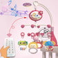 Mobile Crib Remote Music Light Newborn Sensory Toys