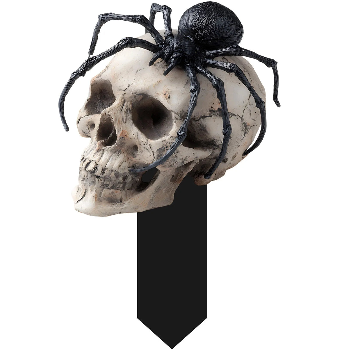 Halloween Yard Stakes Plastic Spooky Cartoon Garden Ornaments Fall 2025 Outdoor Courtyard Decor Simple Setup