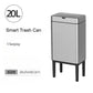 Sensor Smart Trash Can 20L Stainless Steel Waste Bin