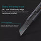 Travel-Friendly Utility Knife with Safety Lock - 0.79inch Carbon Steel Blade, Household Tools for DIY Crafts