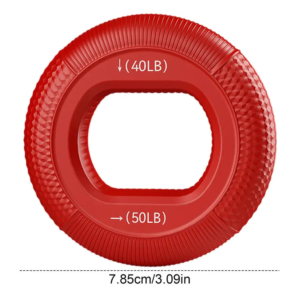 Silicone Hand Grip Strengthener Rings - Flexible Fitness Equipment for Muscle Training
