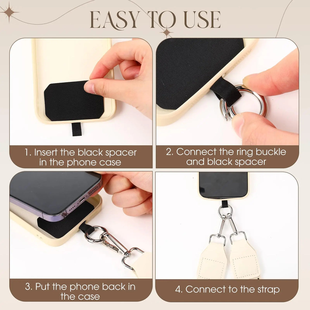 Flexible Wide Nylon Straps For Hands-Free Travel 2026 – Phone Lanyard With Zipper Pocket And Storage Bag