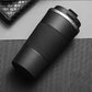510ml Double Stainless Steel Coffee Thermos Mug - Leak-Proof Travel Flask, Anti-Slip Insulated Water Bottle, BPA Free