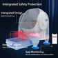 Automatic2025 Edition Cat Litter Box Self Cleaning With App Control Large Space Smart Toilet With Built In Stairs Safety Fall