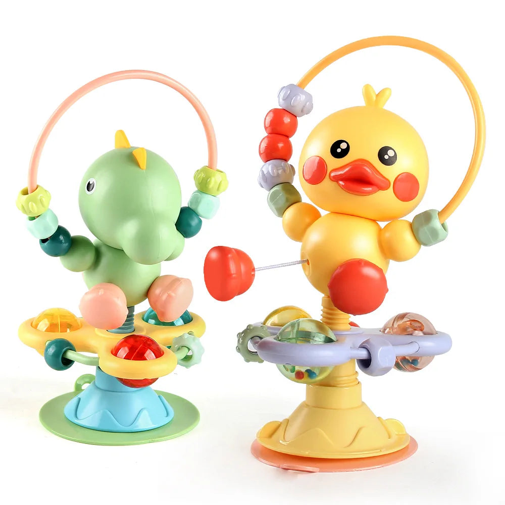 Soothing Baby Rattle Suction Cup Newborn Sensory Toys
