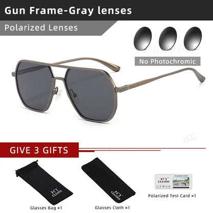 Sunglasses Photochromic Anti Glare Day Night Vision Polarized UV400 Unisex Square Frame Summer 2026 Trend