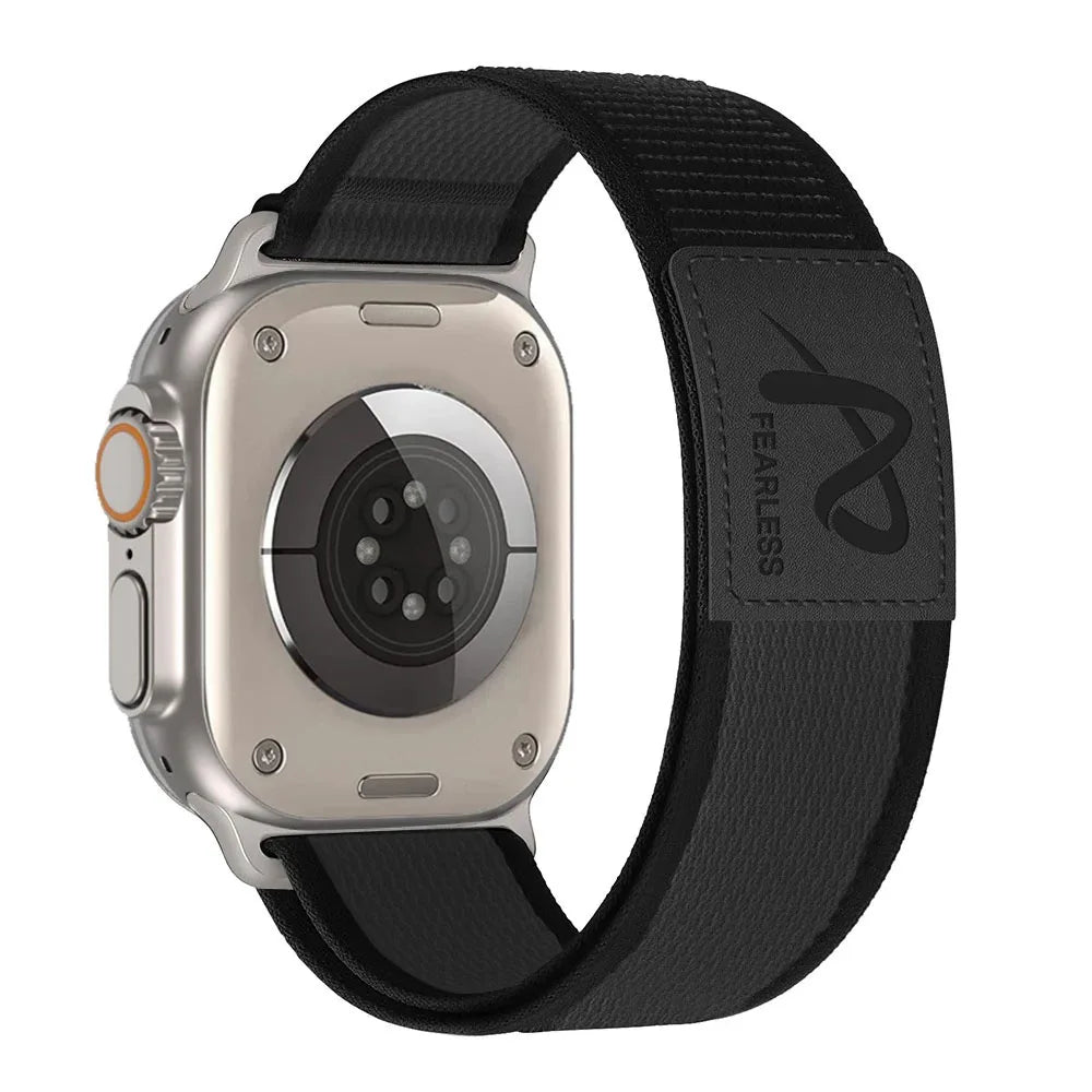 Trail Nylon Loop Apple Watch Band - Breathable Sport Strap for Ultra 3 2, Series 11 10 9 8 7 41-49mm
