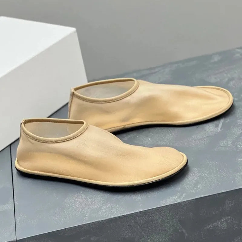 Women Breathable Mesh Ballet Flats - Slip On, For Summer
