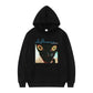 Unisex Oversized Hoodie - Retro Punk, Polyester, Street