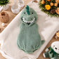 Dinosaur Baby Halloween Romper Plush Hooded Sleeveless