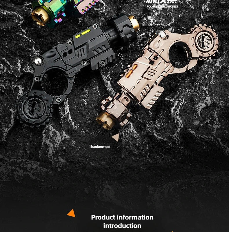Toy Fidget Pistol Shell Ejecting Stress Relief, TikTok Viral Fall 2026 Desk Gadget Gift for Teens
