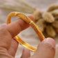Gold Plated Bangles Deluxe Arabic Wedding Bracelet
